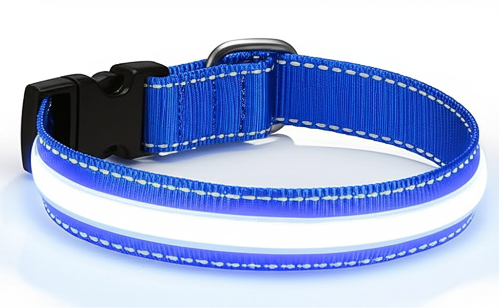 LED Collar with Rechargeable Battery